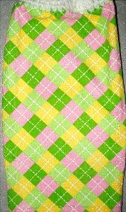 spring plaid 1 kitchen hand towel