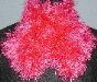 Fun Fur Hot Pink keyhole scarf