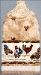 Chickens in the Yard kitchen hand towel