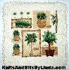 palm tree dish cloth