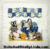 yarn cats dish cloth