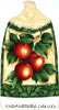 cluster of apples kitchen hand towel