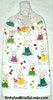 bunnies and jelly beans on hanging hand towel