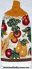 fall fruit & veggies 2 Kitchen Hand Towel