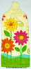fun daisies spring hand towel