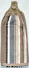 gray-tan stripe hand towel