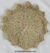 lava lamp twist petal dish cloth