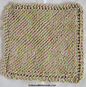 lava lamp twist cotton dish cloth