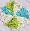 mod stripes petal dish cloth