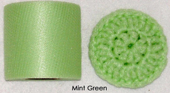 mint green nylon netting fabric