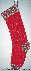 Christmas red 2 with trim of multi 2