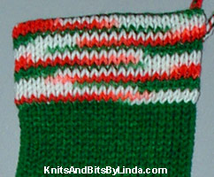 Paddy Green & Multi Christmas  Stocking