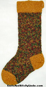 multi 1 with gold jewels full view Christmas stocking