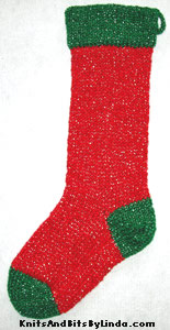 red-green-silver-2 full size christmas stocking