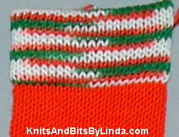 Red & Multi Christmas Stocking