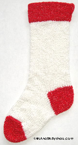 white-red-silver-2 full size stocking